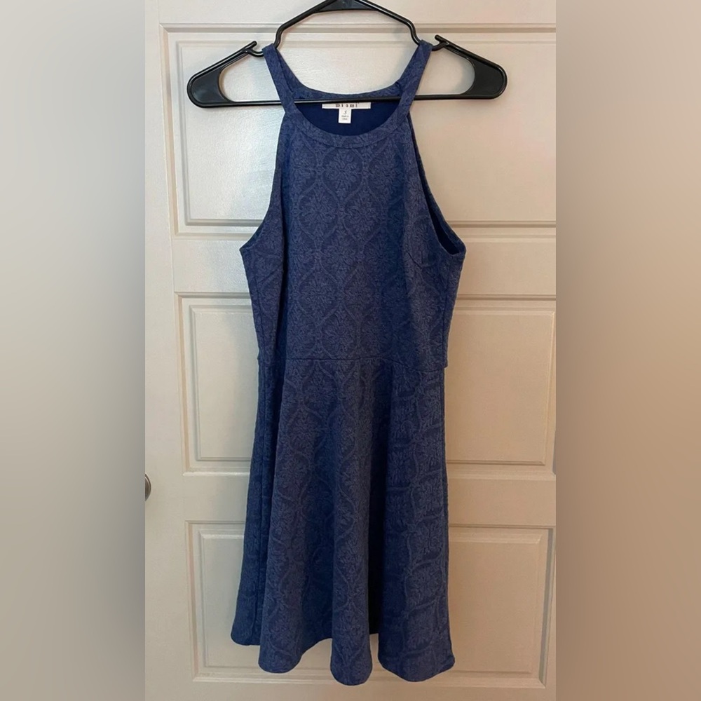Francesca’s Blue Spaghetti Strap Dress